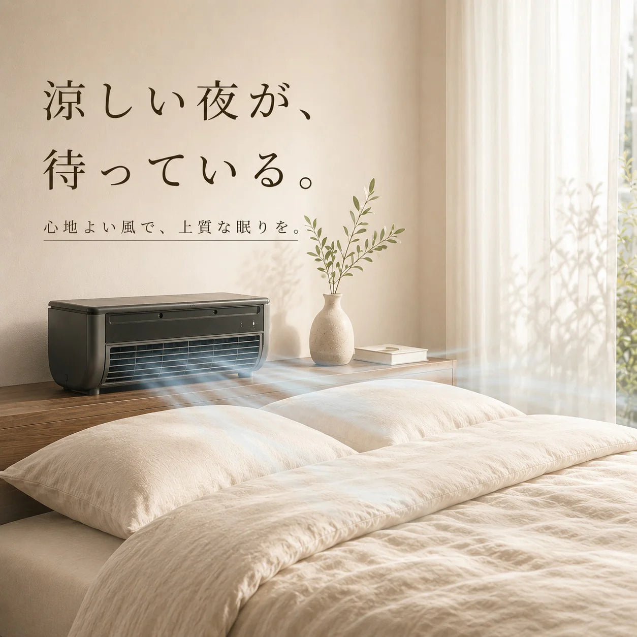Kiyora Cool | 充電式ポータブル冷風機